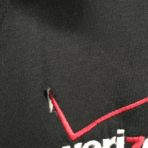 Gabrielle Rohde Royce Women's Verizon Faux Wrap Blouse Black Small 3/4 Sleeve - Picture 5 of 14